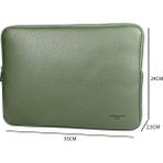 Derise Club Küçük Boy Haki MacBook 13” 13,3 iPad Air 5 ve Notebook Tablet Kılıfı