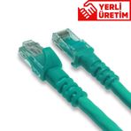 DERKAB 1 Metre CAT6 Network-Ağ-Ethernet Kablosu Gri
