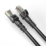 DERKAB 7 Metre CAT6 Network-Ağ-Ethernet Kablosu Siyah
