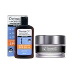 Derma CC Laboratories Anti Brown SPF50++ 200 ml Güneş Kremi+8 Peptit İçeren 50 ml Kırışıklık Kremi