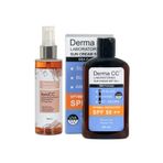 Derma CC Laboratories Anti Brown SPF50++ 200 ml Güneş Kremi+Gözenek Sıkılaştırıcı 150 ml Tonik