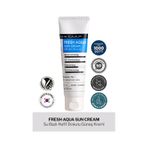 DERMA FACTORY Su Bazlı Nemlendirici Güneş Kremi Derma Factory Fresh Aqua Sun Cream SPF 50+ PA++++