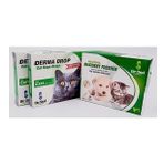 Derma Kedi Dış Parazit Damla 2 Kutu + Veteriner Onaylı Ağız Kokusu Giderici