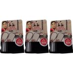 Derma Naturel 3xMS 28 Siyah Krep Kese