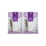 Derma Naturel Krep Kese - Krem MS-21, 2 Li Set, Beyaz