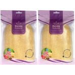Derma Naturel Loofah Kabak Havlu 2xMS-11 Banyo Eldiveni