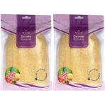 Derma Naturel Loofah Kabak Havlu 2xMS-11 Banyo Eldiveni