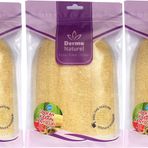 Derma Naturel Loofah Kabak Havlu 3xMS-11 Banyo Eldiveni