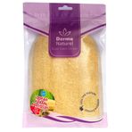 Derma Naturel Loofah Kabak Havlu Banyo Eldiveni, 15x24 cm, Doğal Lif