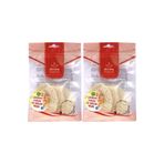 Derma Naturel Loofah Yüz Temizleme ve Siyah Nokta Peeling, Doğal Kabak Lifi, 2'li Set