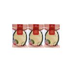 Derma Naturel Örme Banyo Yüz Lifi, 15 x 24 cm, 3'lü Set