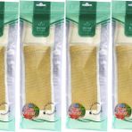 Derma Naturel Palmiye Örme İpli 8x24 cm 4'lü Banyo Kemeri