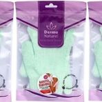 Derma Naturel Parmaklı 3xMS-23 Banyo Eldiveni