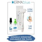 Dermablue Ayarlanabilir Dermastamp Titanyum 140 Iğneli Derma Stam