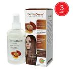 Dermaderm 3x250 ml Argan Özlü Saç Bakım Sütü