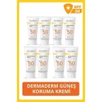 Dermaderm 8 Adet Spf 50+ Güneş Koruma Vitaminli Yüz ve Vücut Güneş Kremi 8 x 100ML