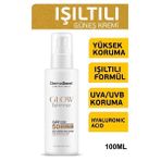 Dermaderm Glow ve Shimmer Simli SPF 50 100 gr Güneş Kremi