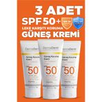 DermaDerm Güneş Kremi SPF 50+ Yüksek Korumalı 100 ml (3 Adet)