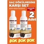 DermaDerm Laboratories Fiyto Saç Dökülmesine Karşı Kara Sarımsak Özlü Şampuan 500 ml + Bitkisel Losyon Hediyeli 2 Adet