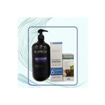 DermaDerm Mavi saç serumu+ Keratin Sampuan + Saç bakım yağı