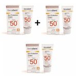 DermaDerm Sun Protection SPF 50 3x100 ml Krem