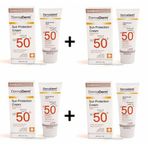 DermaDerm Sun Protection SPF 50 4x100 ml Krem