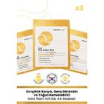 Dermal 3 Katmanlı Altın Göz Maskesi 3 Adet Tüm Ciltler İçin Besleyici ve Yaşlanma Karşıtı