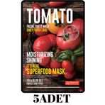 Dermal 5 Adet Domates It's Real Super Yüz Maskesi