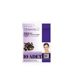 Dermal Acai Çileği Sıkılaştırıcı Ve Nemlendirici 10'lu Yüz Maskesi - Beyaz