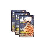 Dermal Almond Facial Sheet Mask Nemlendirici Ve Yumuşatıcı Badem Yüz Maskesi 3'lü Set 25 Gr - Beyaz