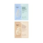 Dermal Hyalüronik Ve Pirinç Nemlendirici Pürüzsüzleştirici Eriyen Kore Yüz Maske Seti 34 Gr - Beyaz