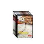 Dermal Rıce Facial Sheet Mask Aydınlatıcı Ve Pürüzsüzleştirici Superfood Pirinç Yüz Maskesi 5'li Set 25 Gr - Beyaz