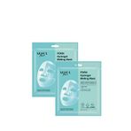 Dermal Seoul Face Pdrn Hydrojel Eriyen Maske Nemlendirici Cilt Onarıcı Şeffaf Jel 2 Adet Yüz Maskesi 34 Gr - Mavi