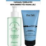 Dermal Yağ Bazlı Temizleyici ve the fair. Nemlendirici Yüz Yıkama Jeli