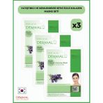 Dermal Yatıştırıcı & Nemlendirici Bitki Özlü Kolajen Maske 23Gr. %100 Pamuk 3 Adet
