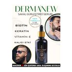 dermanew hair Dermanew Sakal Gürleştirici Serum - Sakal Bakım - Sakal Çıkartıcı - Sakal Cıkartıci / 1 Adet