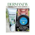 dermanew hair Karbon Diş Temizleme Tozu Karbon Diş Macunu (SET)
