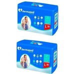 Dermaped Bel Bantlı Large 60 Adet Yetişkin Hasta Bezi