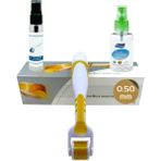 Dermaroller 0.50MM Sarı Işık Tedavili Titanyum 540 Iğneli Photon Derma Roller