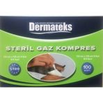 Dermateks 100 Lü Spanç Gazlı Bez 7.5*7.5 4Katlı