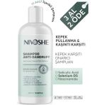 Dermatit & Anti Dandruff Tuzsuz Şampuan Eğzama Şampuanı Pullanmmaa KaşıntıGiderici KepekKarşıtı Şampuan 400 ML