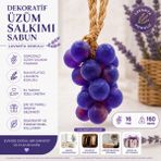 Dermaun Dekoratif Üzüm Salkımı Lavanta Sabunu 160 gr