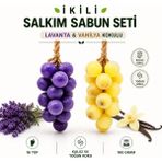Dermaun Dekoratifüzüm Salkımı Sabun 2'liavantaj Seti(Lavanta -Vanilya)