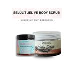 Derminix Kahveli Vucut Peelingi + Selulit Karsiti Jel Firsat Paketi