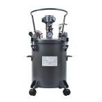 Dermix 20 Lt Otomatik Karıştırıcılı Basınçlı Tank – Galvaniz Gövde, Paslanmaz Kova Profesyonel Sistem