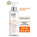 Dermo Clean 400 ml Çay Ağacı Yağı Özlü Şampuan