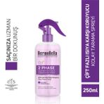 DERMOBELLA Çift Fazlı Isıya Karşı Koruyucu Kolay Saç Tarama Spreyi 250 ml
