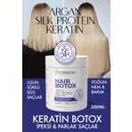 Dermocos Keratin Saç Botox 300ml – Saç Bakım Maskesi İpek Proteini, Keratin, Argan ile Derinlemesine Bakım