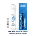 Dermoday Mavi Anemon Çiçeği Cilt Temizleme Köpüğü Yaşlanma Karşıtı 200 ml