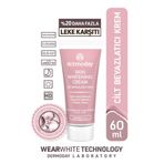 Dermoday WearWhite Cilt Beyazlatıcı Leke Karşıtı Parfümsüz Bakım Kremi. Alpha Arbutin, Kojik Asit 60ml
